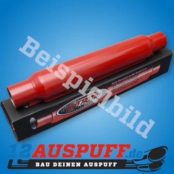 FLOWTECH RED HOTS Auspuffbirne 2 Zoll